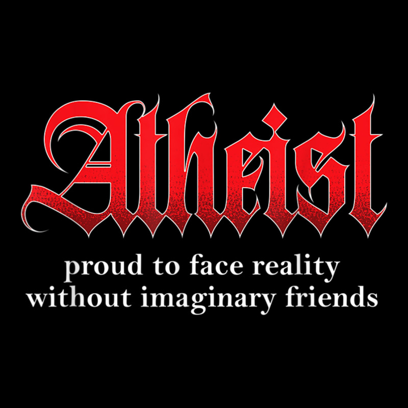 Proud Atheist Atheism Religion Science Agnostic Freethinker V-Neck Tee by ReginaldLewisMay | Artistshot