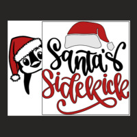 Santa Sidekick 1 Ladies Fitted T-shirt | Artistshot