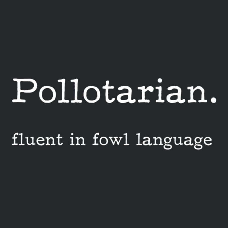 Pollotarian   Fluent In Fowl Language Premium T Shirt Crewneck Sweatshirt by nasson | Artistshot