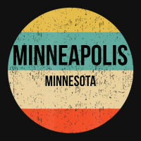 Limited Edition Minneapolis Minnesota Minneapolis Portrait Canvas Print | Artistshot