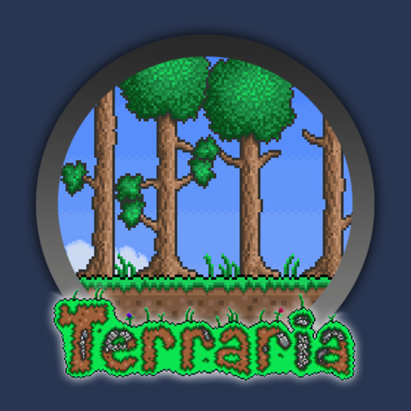 Terraria   Indie Game 2 Men Denim Jacket by megannukunug | Artistshot