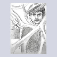 Will Graham Art Tangled In The  Horns Hannibal Tv Fleece Short | Artistshot