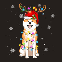 Limited Edition Reindeer Akita Inu Dog Merry Christmas Tank Top | Artistshot