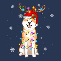 Limited Edition Reindeer Akita Inu Dog Merry Christmas Ladies Denim Jacket | Artistshot