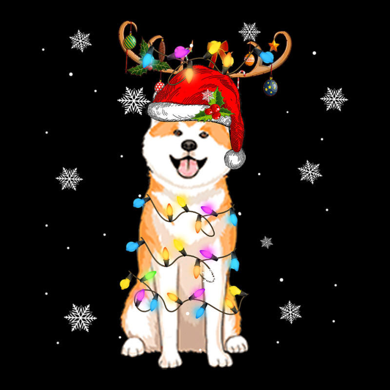 Limited Edition Reindeer Akita Inu Dog Merry Christmas Maternity Scoop Neck T-shirt | Artistshot