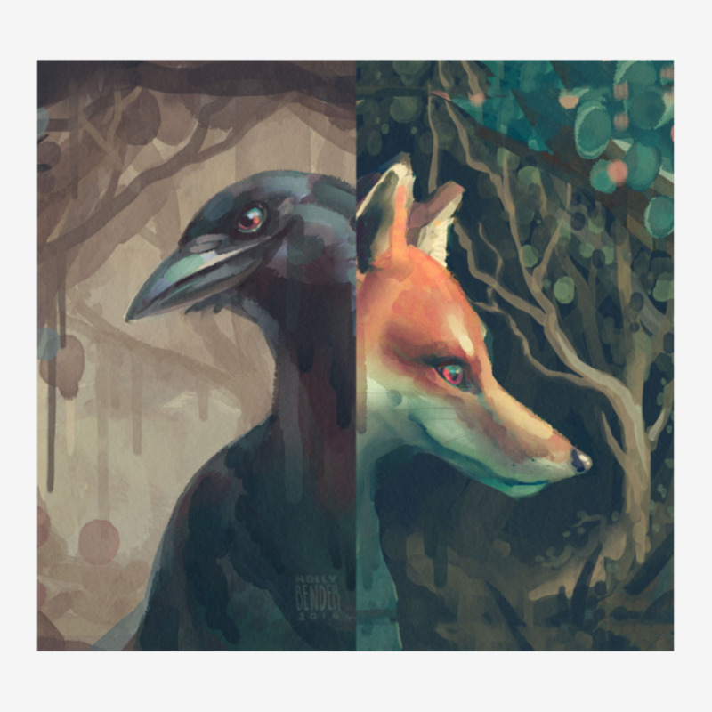 The Fox And The Crow 1 15 Oz Coffee Mug | Artistshot