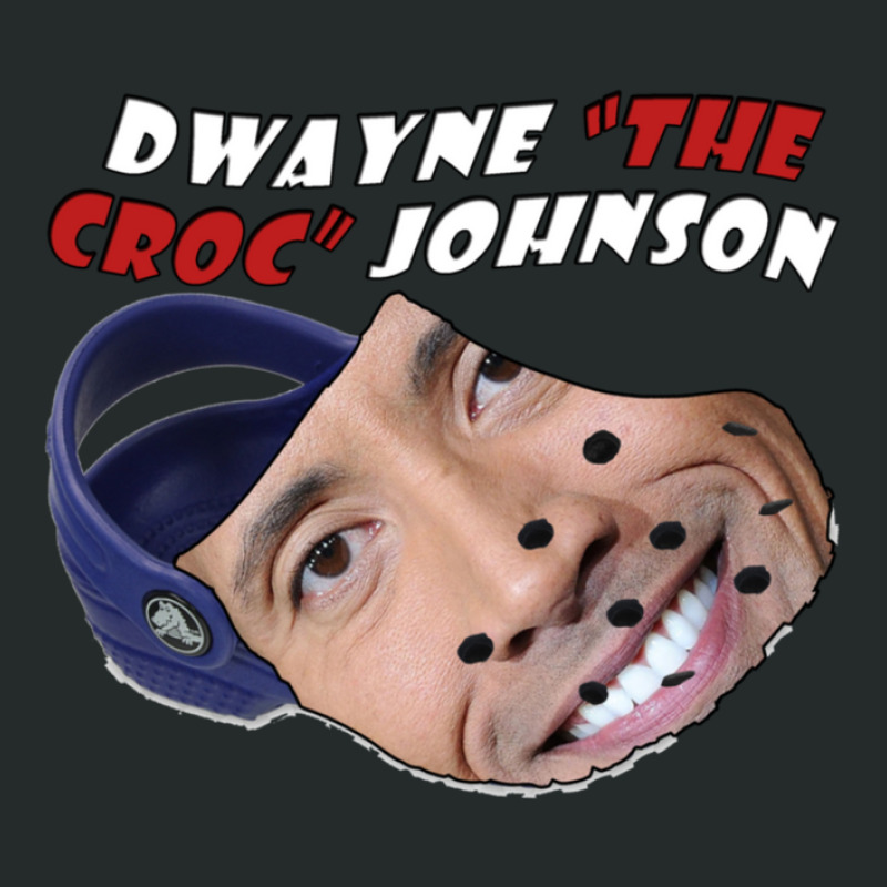 Dwayne The Croc Johnson Rebel's Red Women's Triblend Scoop T-shirt by StefanyIveson | Artistshot