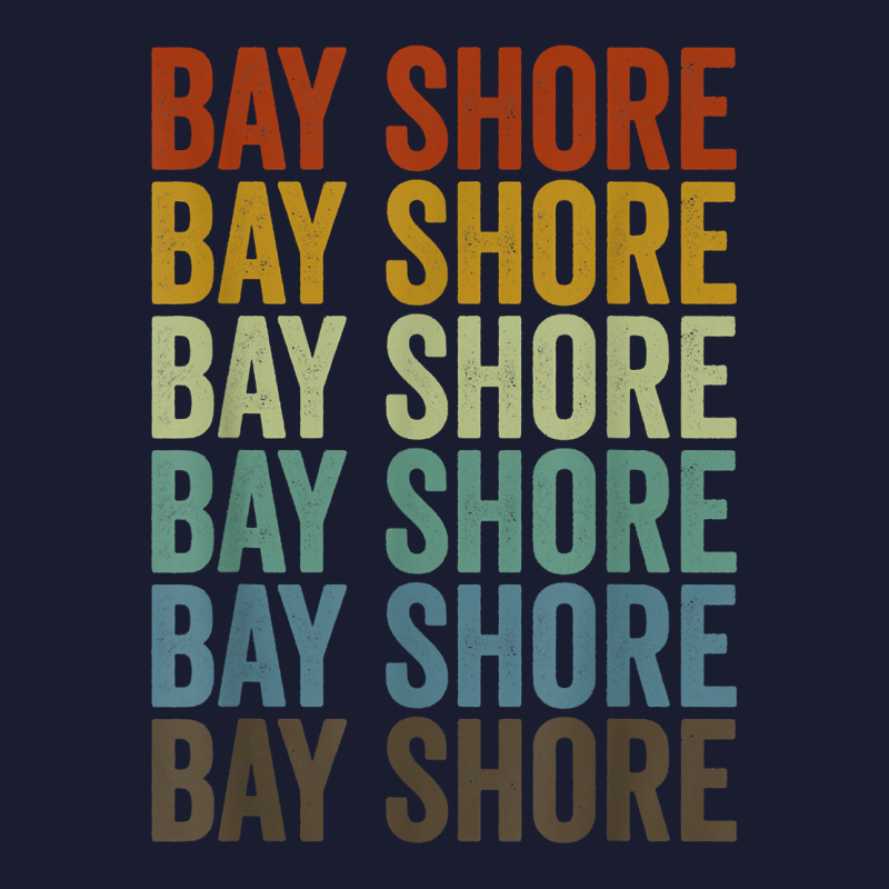 Bay Shore City Retro T Shirt Women's V-Neck T-Shirt by nilda1pr4klauer | Artistshot