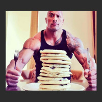 Dwayne The Rock Johnson Eating Blueberry Pancakes2 Exclusive T-shirt | Artistshot