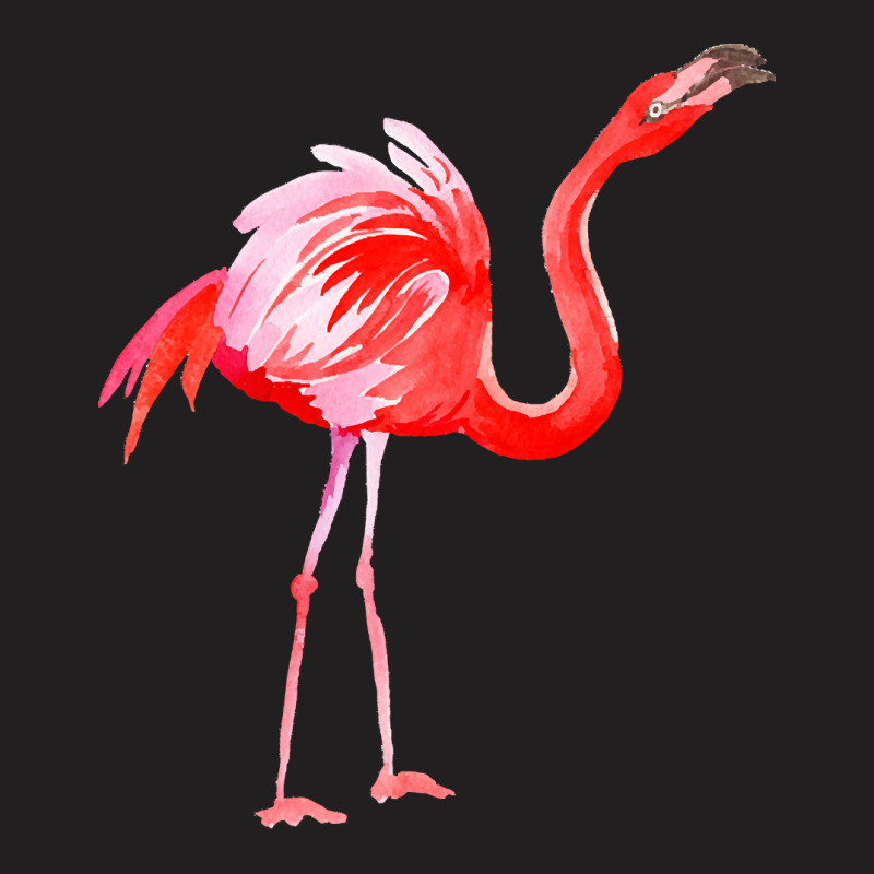 Flamingo T  Shirt Watercolor Exotic Flamingo 03 T  Shirt T-shirt | Artistshot