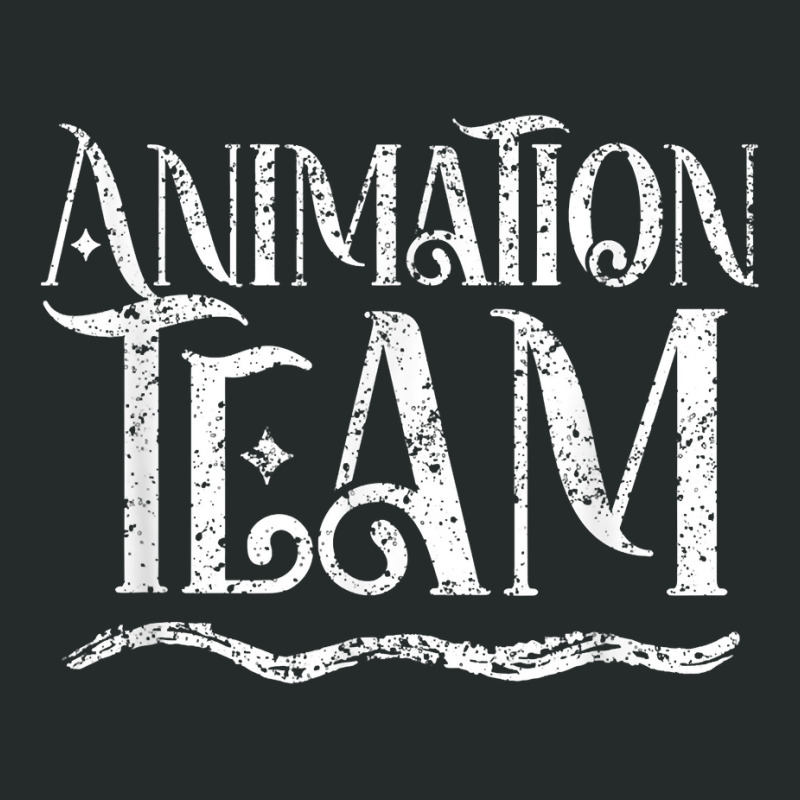 Animation Team Animator Animate Job T Shirt Women's Triblend Scoop T-shirt by tawny4okburd | Artistshot