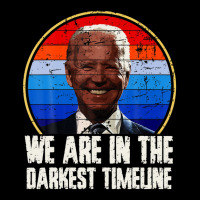 We Are In The Darkest Timeline Biden Funny Political Meme Adjustable Cap | Artistshot