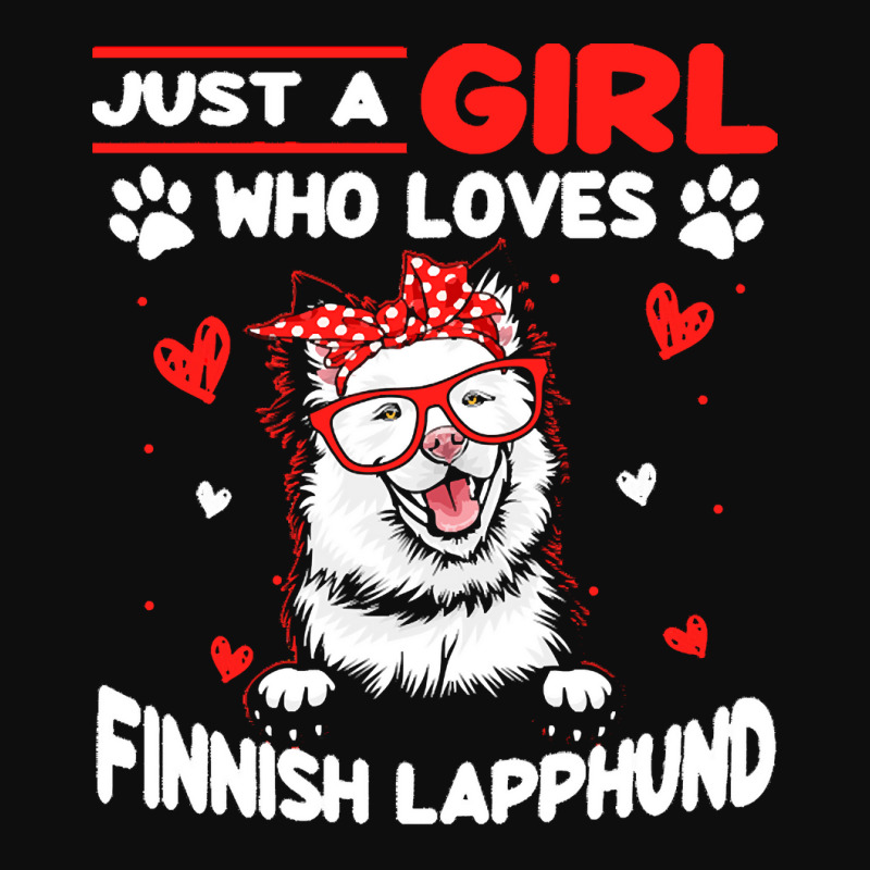 Just A Girl Who Loves Dogs T  Shirt Vintage Just A Girl Who Love Finni Crop Top by umueller742 | Artistshot