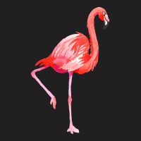 Flamingo T  Shirt Watercolor Exotic Flamingo 04 T  Shirt T-shirt | Artistshot