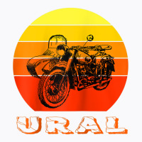 Retro Motorcycle Ural T Shirt   Vintage Sidecar Motorbike Raglan Baseb T-shirt | Artistshot