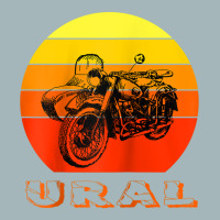 Retro Motorcycle Ural T Shirt   Vintage Sidecar Motorbike Raglan Baseb Unisex Sherpa-lined Denim Jacket | Artistshot