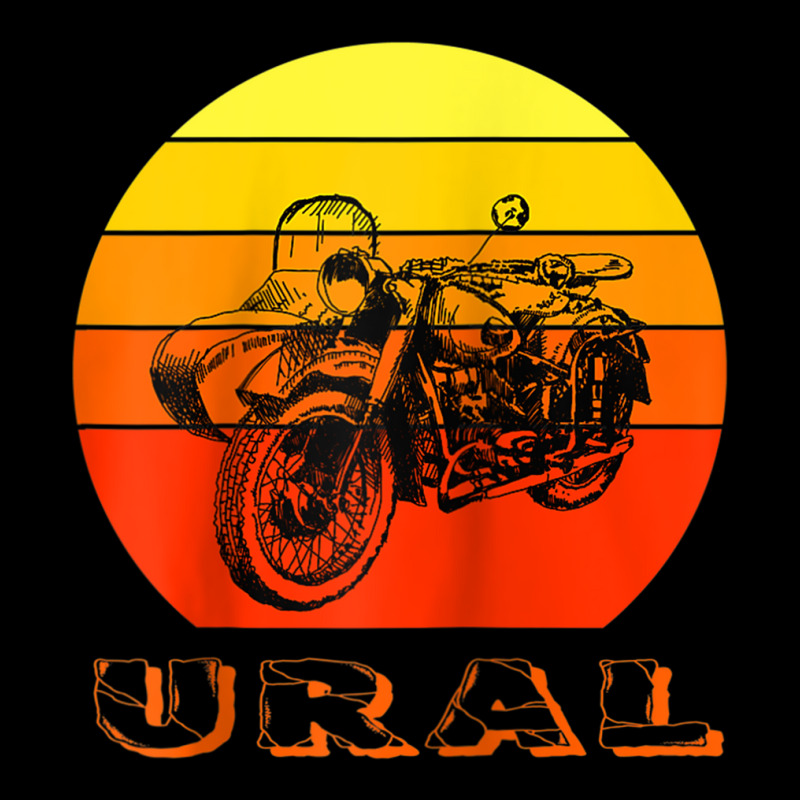 Retro Motorcycle Ural T Shirt   Vintage Sidecar Motorbike Raglan Baseb Youth Hoodie by tarnilot | Artistshot