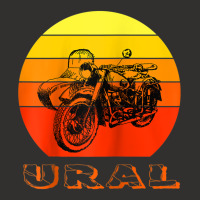 Retro Motorcycle Ural T Shirt   Vintage Sidecar Motorbike Raglan Baseb Champion Hoodie | Artistshot