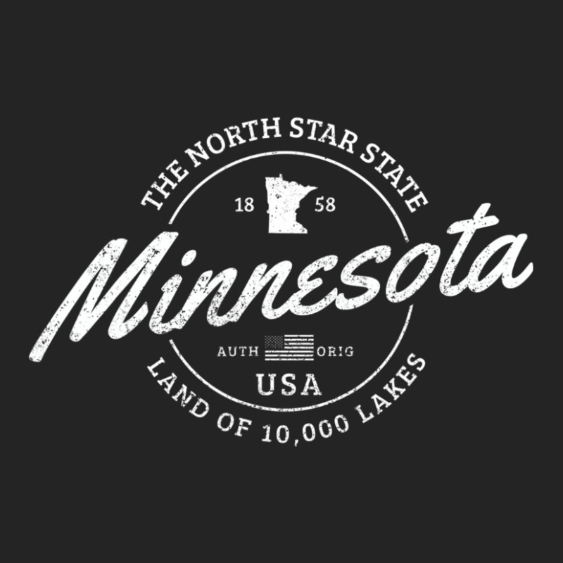 Trending Minnesota North Star State Souvenir 10000 Lakes 3/4 Sleeve Shirt | Artistshot