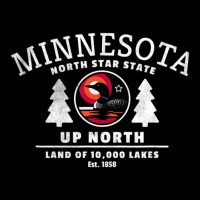 Limited Edition Minnesota North Star State Up North With Loon Youth Jogger | Artistshot