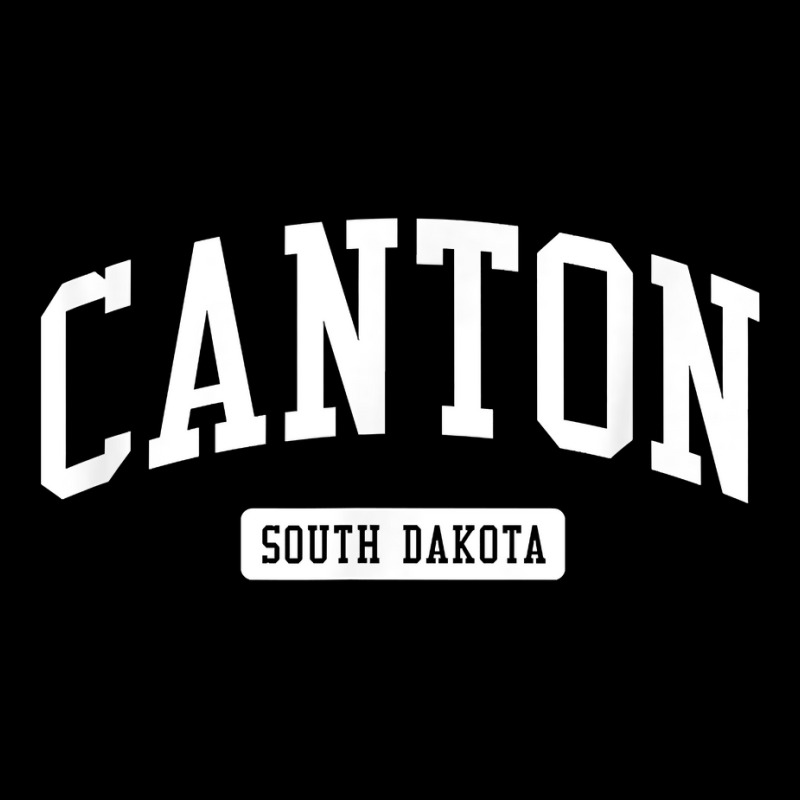 Canton South Dakota Sd Vintage Athletic Sports Design T Shirt Youth Zipper Hoodie | Artistshot