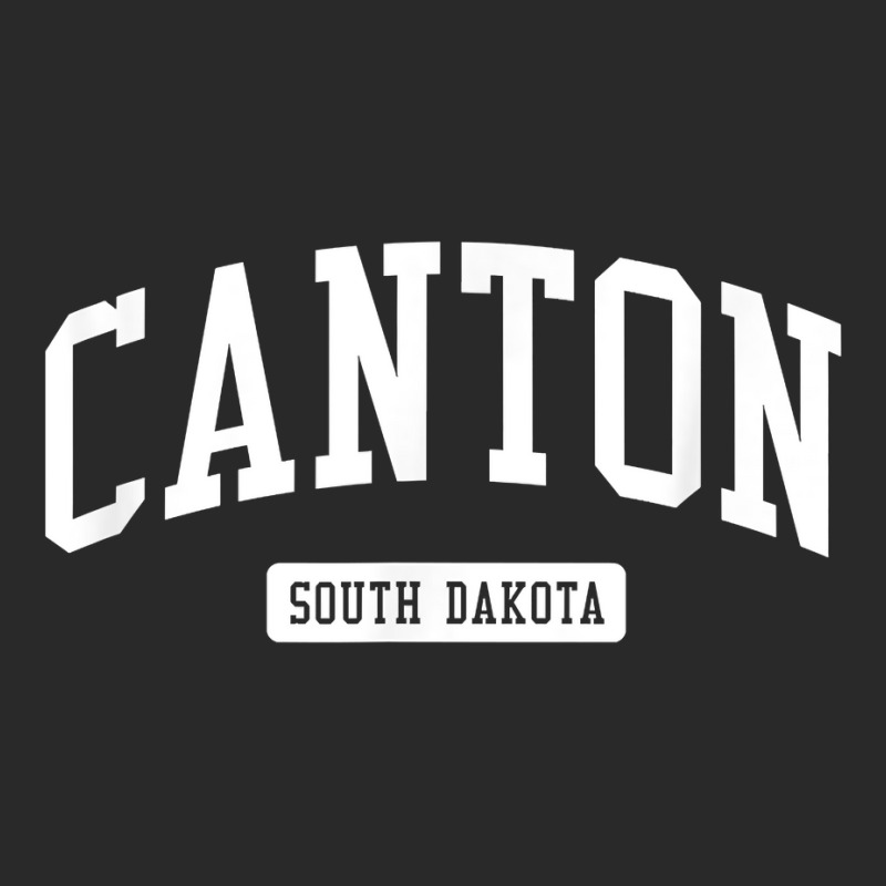 Canton South Dakota Sd Vintage Athletic Sports Design T Shirt Toddler T-shirt | Artistshot