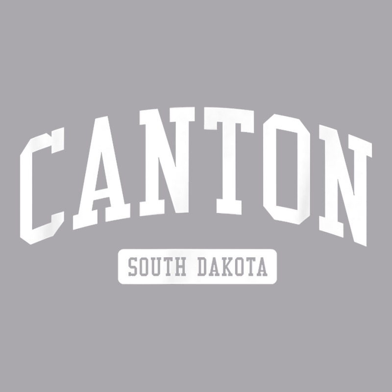 Canton South Dakota Sd Vintage Athletic Sports Design T Shirt Youth 3/4 Sleeve | Artistshot