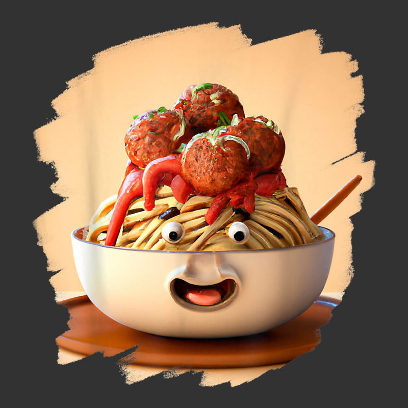 Cute Funny Meatballs In Bowl Of Pasta Spaghetti Meatballs T Shirt Baby Bodysuit by anselmpru9bt | Artistshot