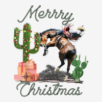 Rodeo Bucking Horse Western Cactus Cowboy Christmas Matching T Shirt Adjustable Cap | Artistshot