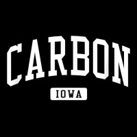 Carbon Iowa Ia Vintage Athletic Sports Design T Shirt Zipper Hoodie | Artistshot