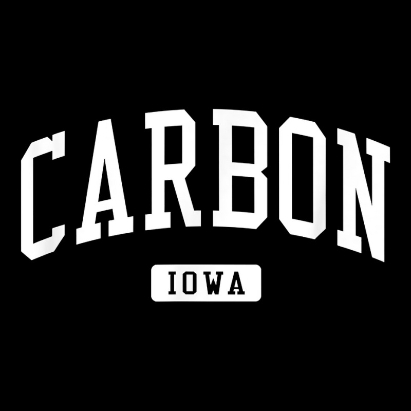 Carbon Iowa Ia Vintage Athletic Sports Design T Shirt Zipper Hoodie | Artistshot