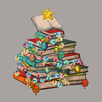 Christmas Library Tree Lights For Librarian And Book Lover T Shirt Racerback Tank | Artistshot