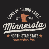 Trending Minnesota Vintage Sports North Star State Rough T-shirt | Artistshot