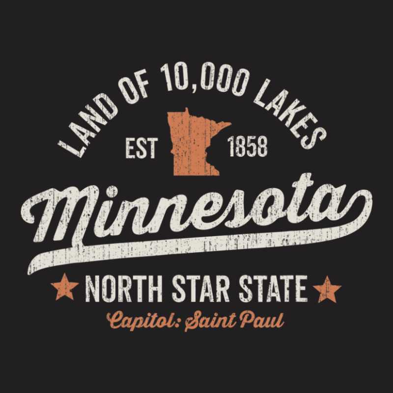 Trending Minnesota Vintage Sports North Star State Rough T-shirt | Artistshot