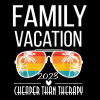 Family Vacation Better Than Therapy 2023 Group Sunglasses T Shirt V-neck Tee | Artistshot