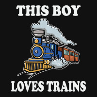 Hot Trend This Boy Loves Trains Train Wagon Lover S Graphic Youth T-shirt | Artistshot