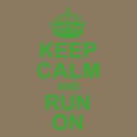 Keep Calm And Run On Green Baby Beanies | Artistshot