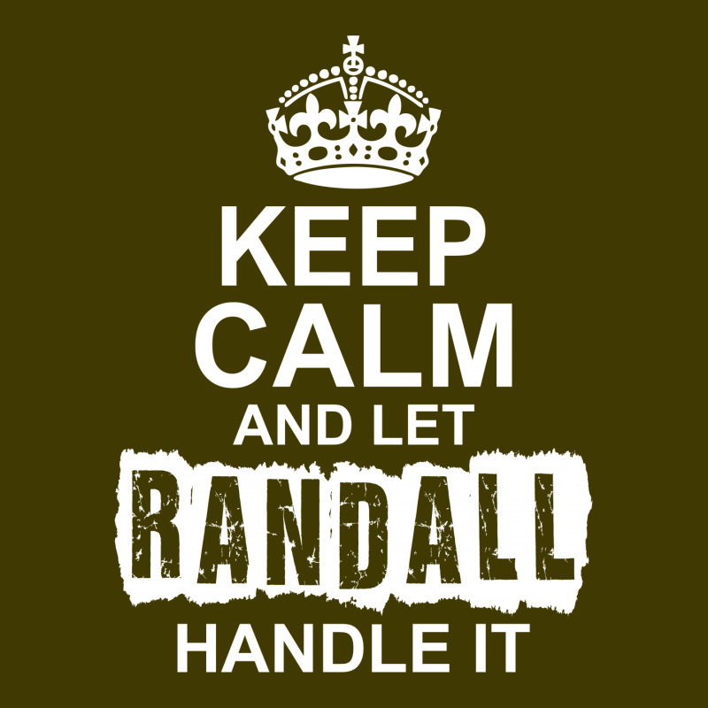 Keep Calm And Let Randall Handle It Baby Beanies by tshiart | Artistshot