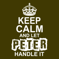 Keep Calm And Let Peter Handle It Baby Beanies | Artistshot