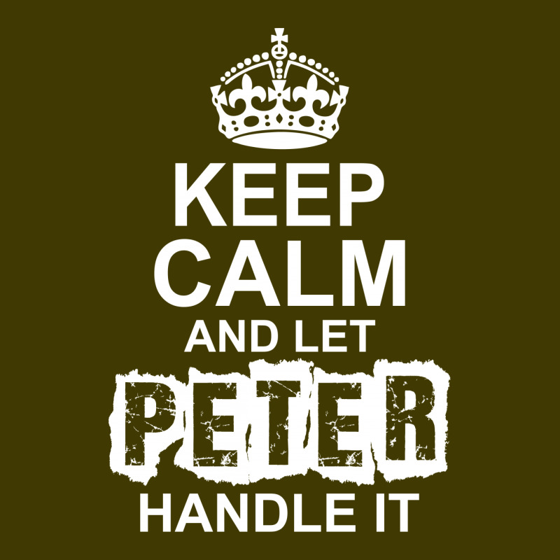 Keep Calm And Let Peter Handle It Baby Beanies by tshiart | Artistshot