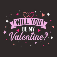 Will You Be My Valentine Valentine S Day Racerback Tank | Artistshot