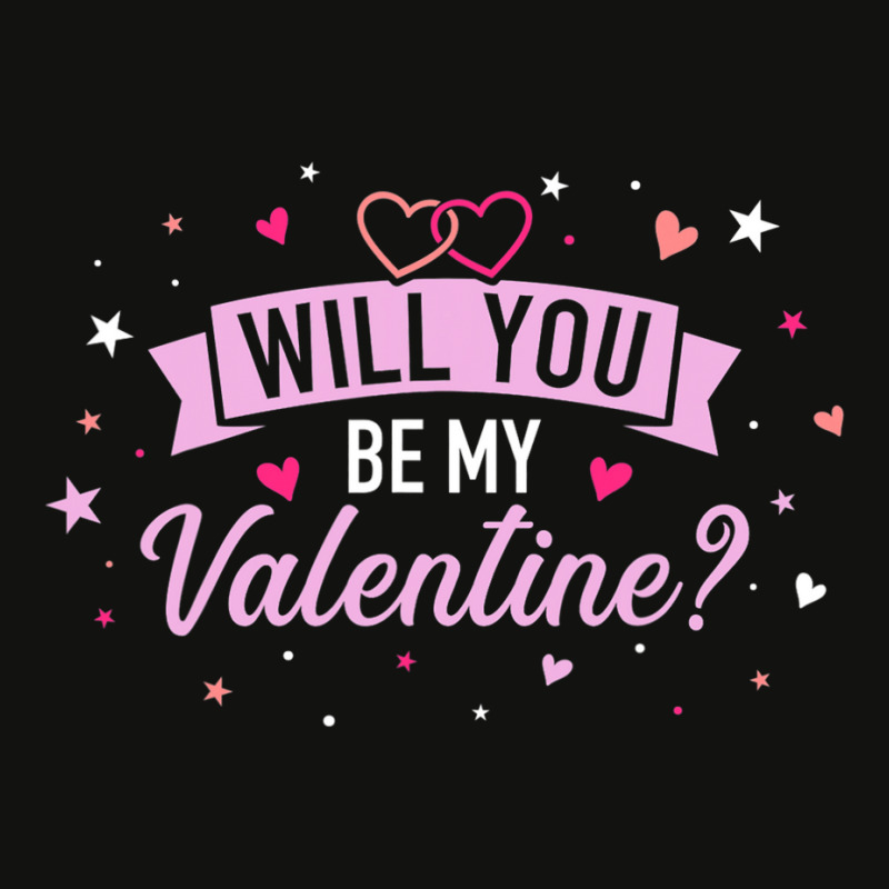 Will You Be My Valentine Valentine S Day Scorecard Crop Tee by Bradley | Artistshot