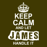 Keep Calm And Let James Handle It Baby Beanies | Artistshot