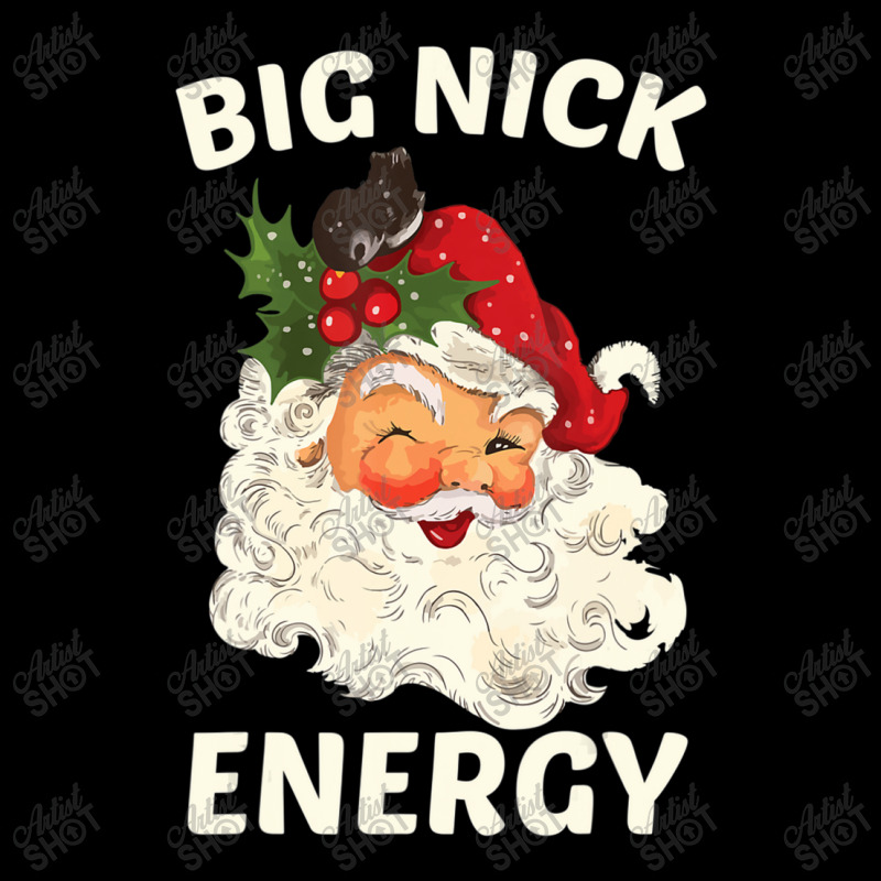 Big Nick Energy Santa Christmas Men's 3/4 Sleeve Pajama Set | Artistshot