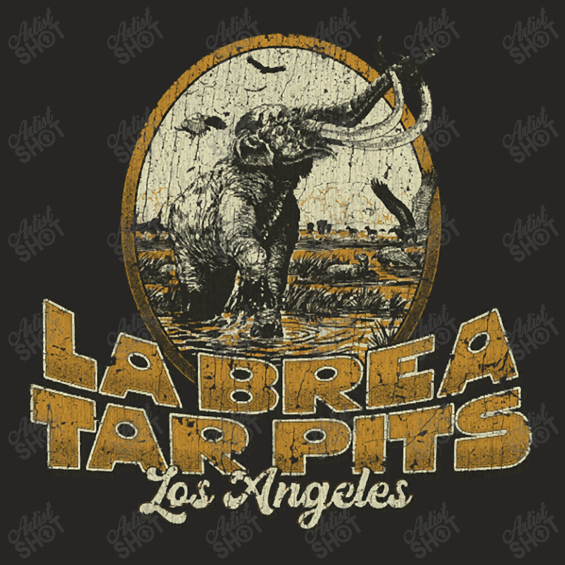 Hot Trend La Brea Tar Pits 1977 Ladies Fitted T-shirt | Artistshot