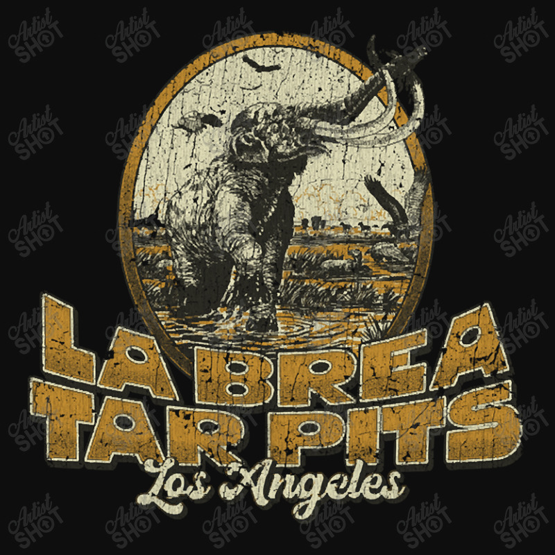 Hot Trend La Brea Tar Pits 1977 Crop Top | Artistshot