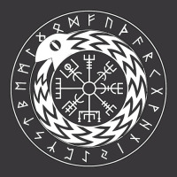 Trending Norse Mythology Jormungandr Vegvisir With Runes Ladies Curvy T-shirt | Artistshot