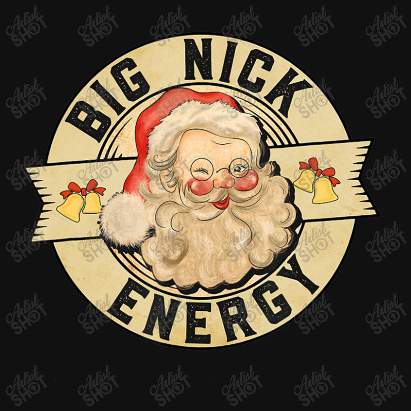 Big Nick Energy Vintage Santa Claus Wink Christmas Skinny Tumbler | Artistshot