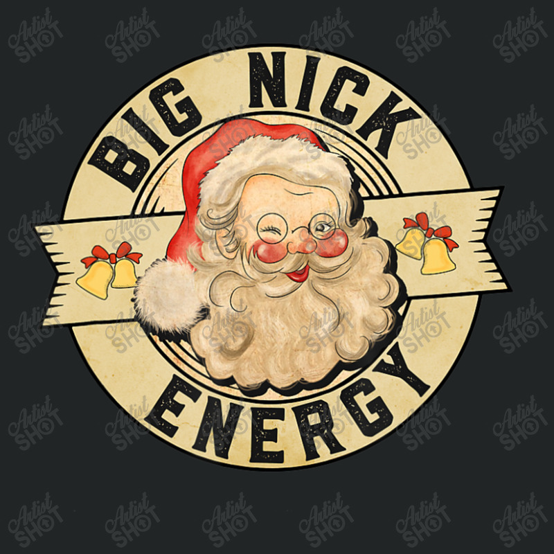 Big Nick Energy Vintage Santa Claus Wink Christmas Duffel Bag | Artistshot