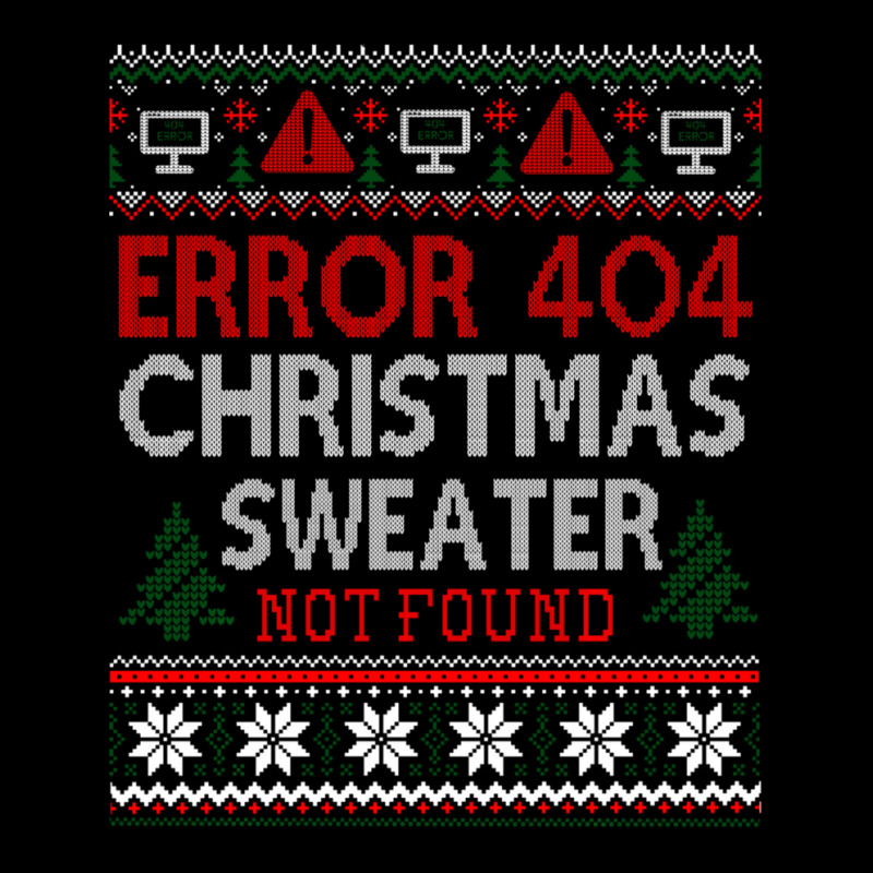 Limited Edition Ugly Sweater Not Found Error 404 Computer Christmas Adjustable Cap by Pannell Quintero | Artistshot